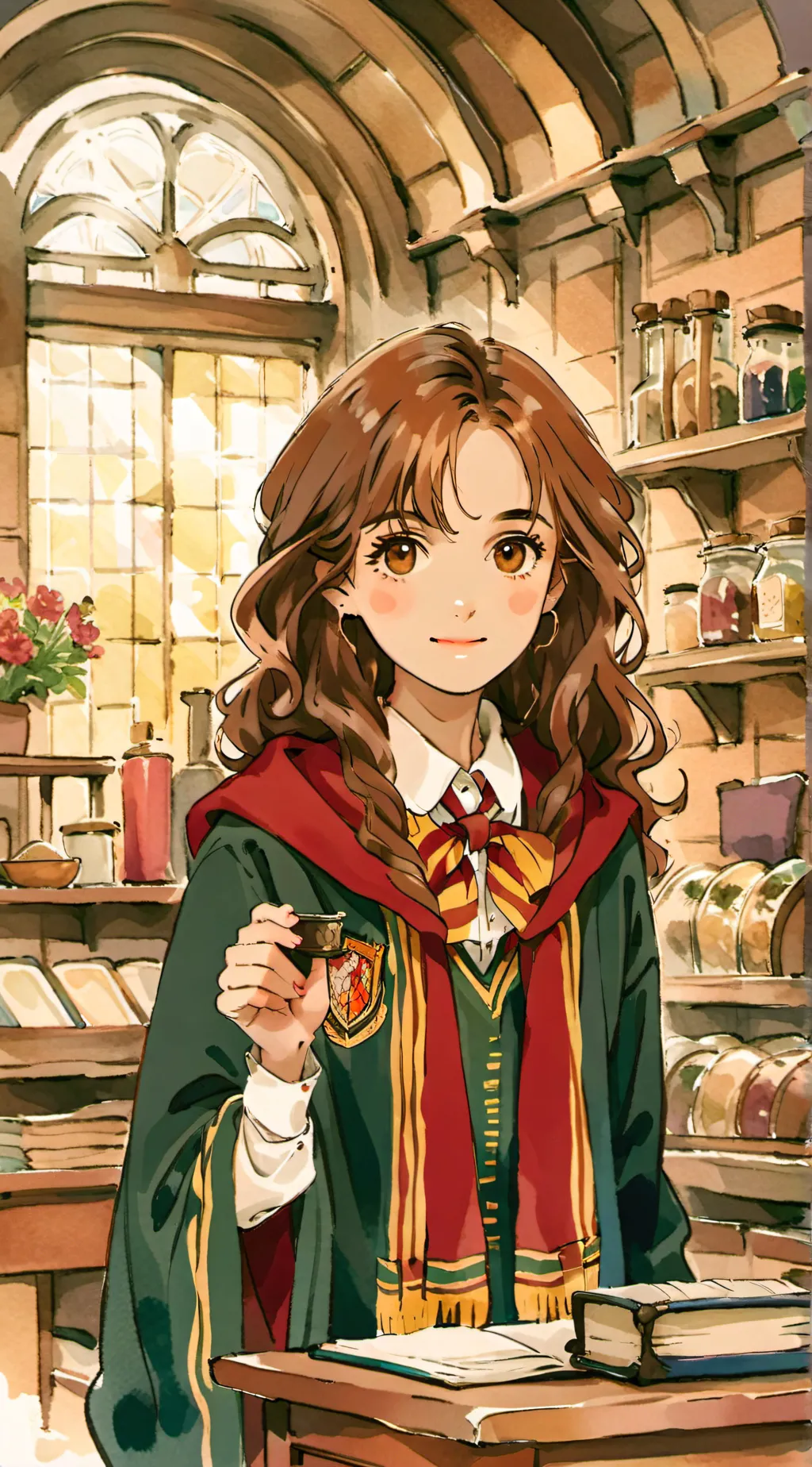 ai character: Hermione background