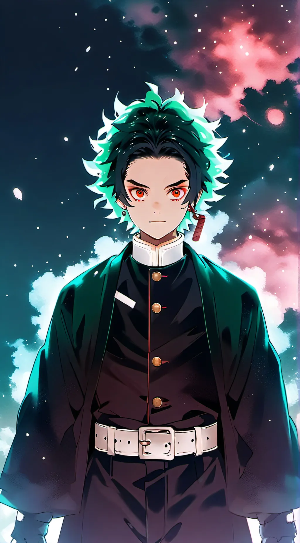 ai character: demon Slayer 2  background