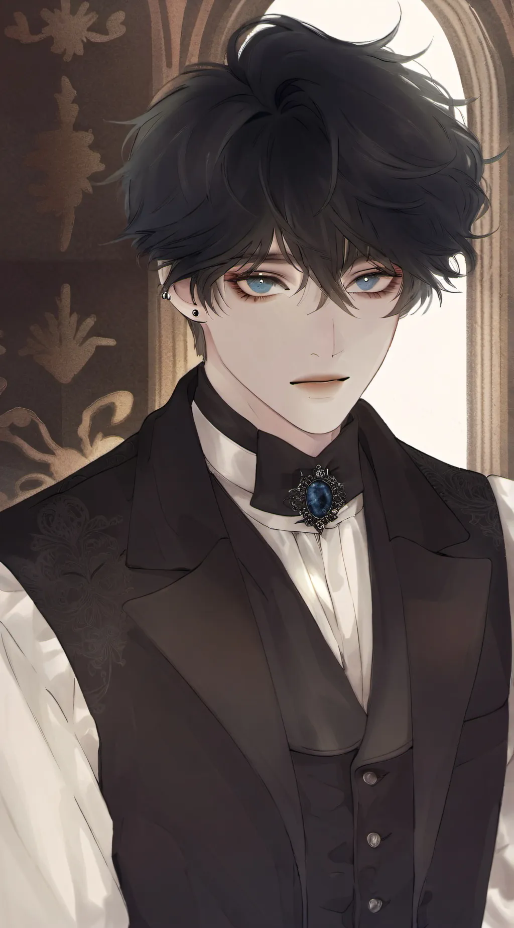 ai character: shion background