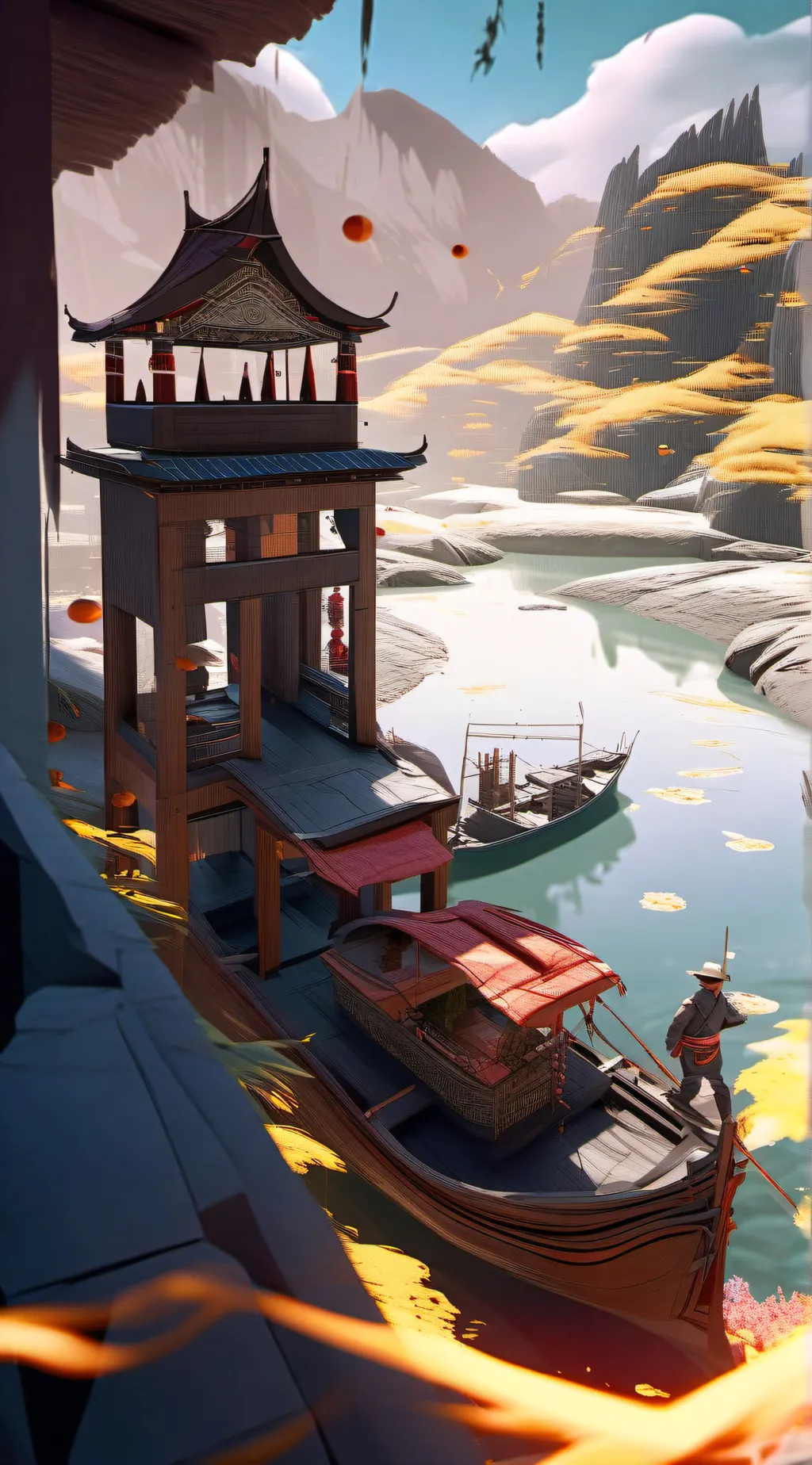 ai character: Lin Mei background