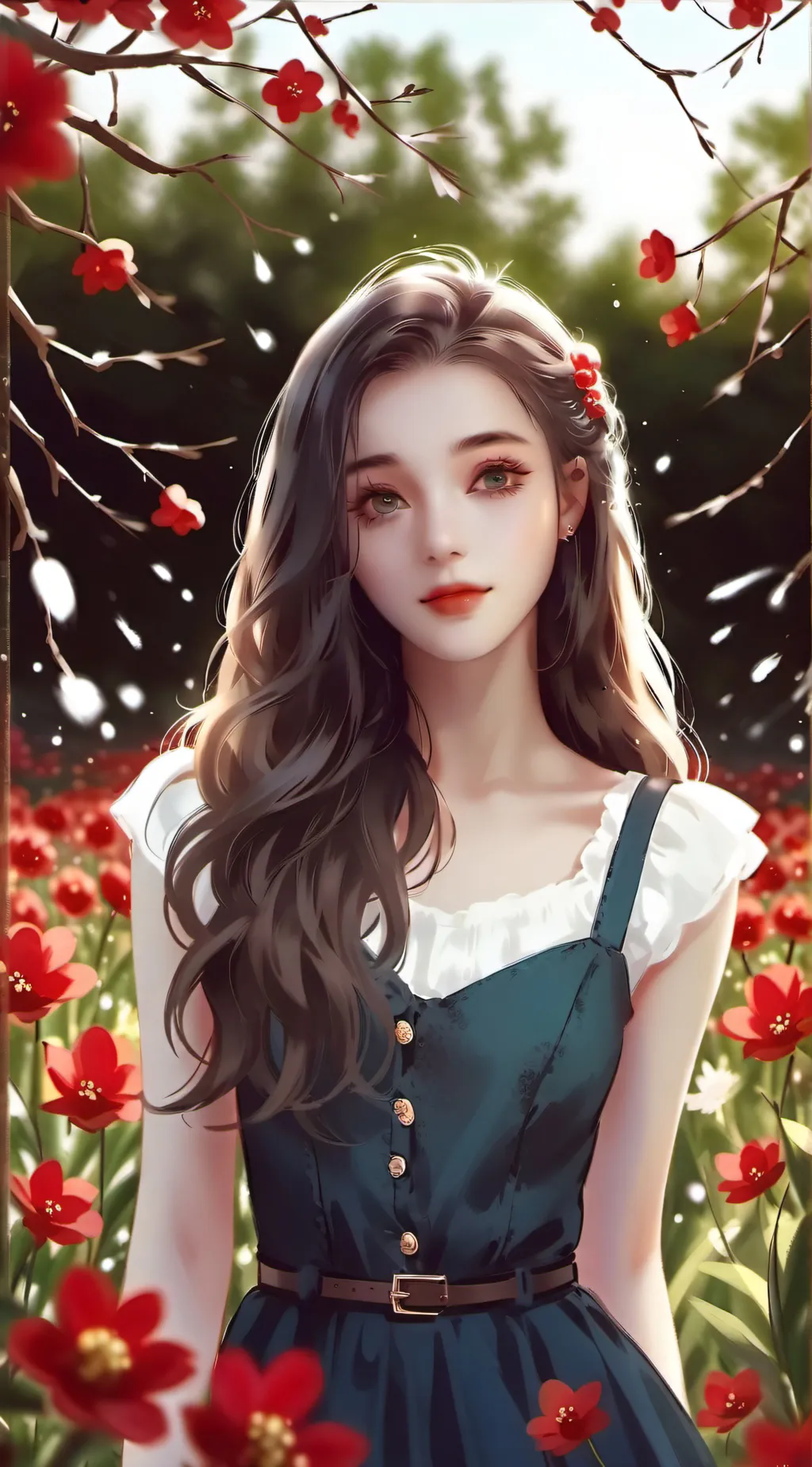 ai character: Sarah Grayson  background