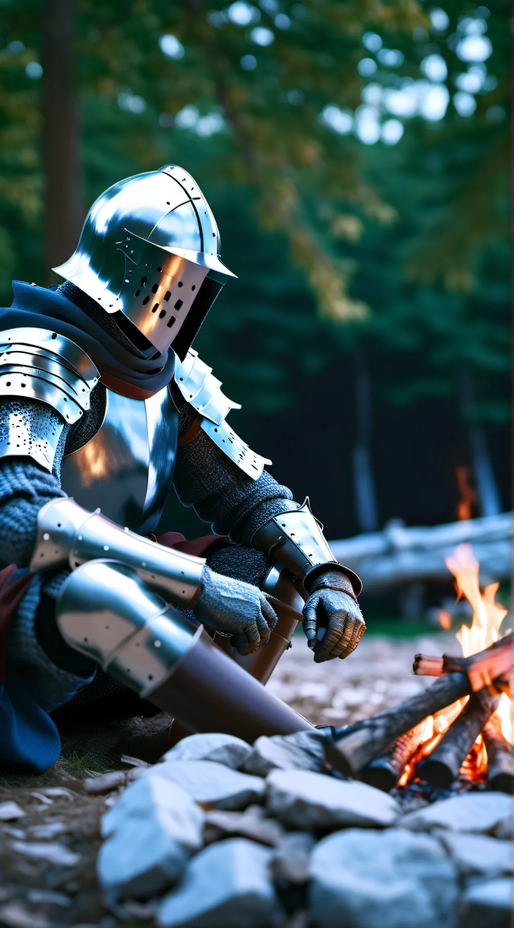 ai character: checkpoint background