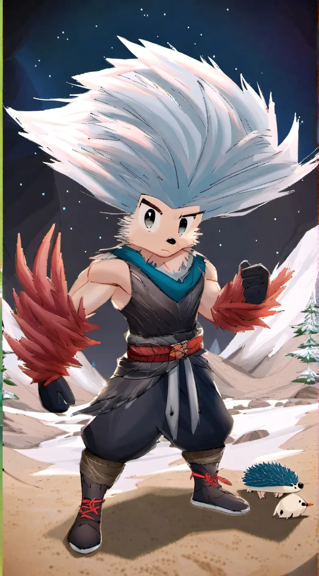 ai character: Sonic Ed background