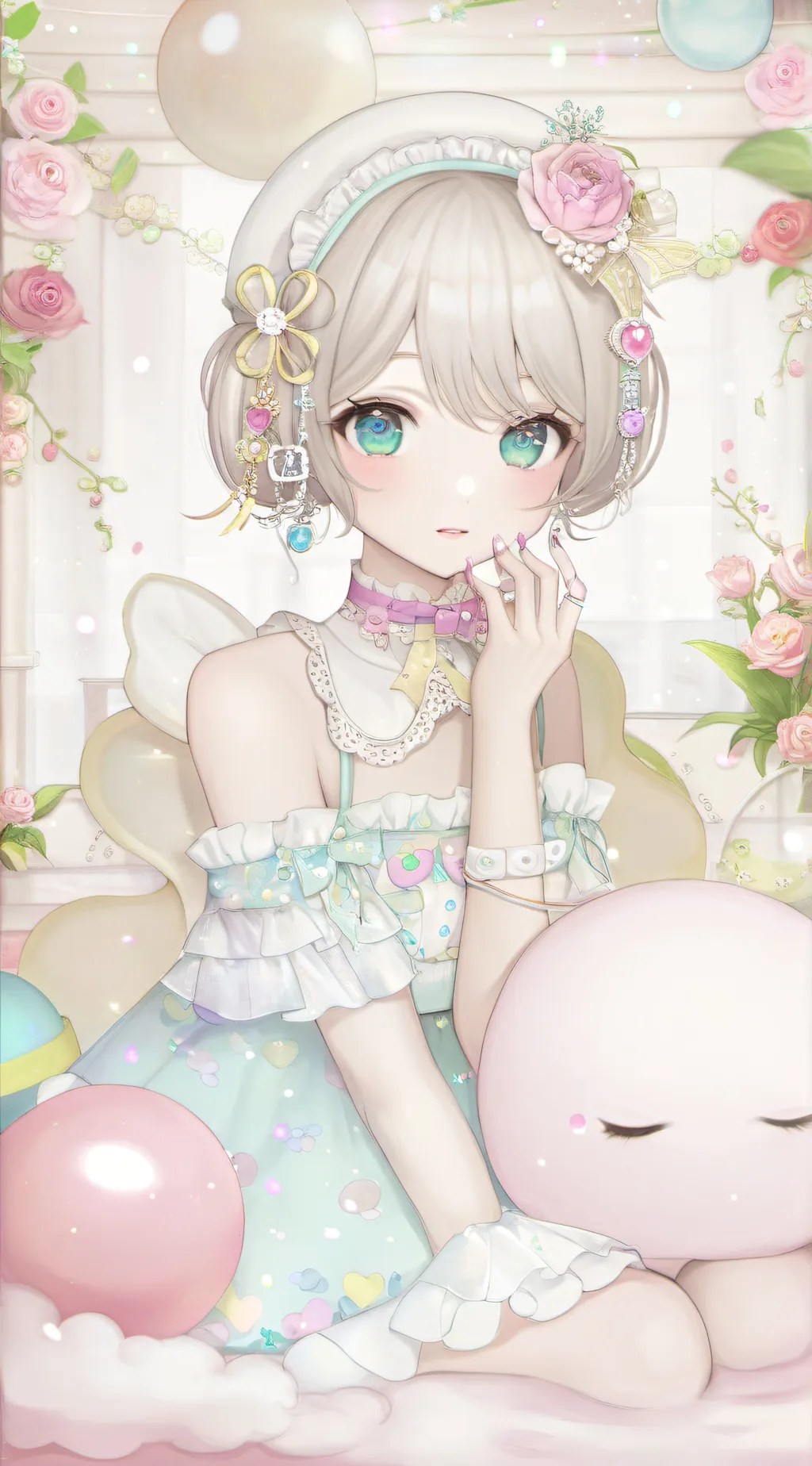 ai character: poppy background