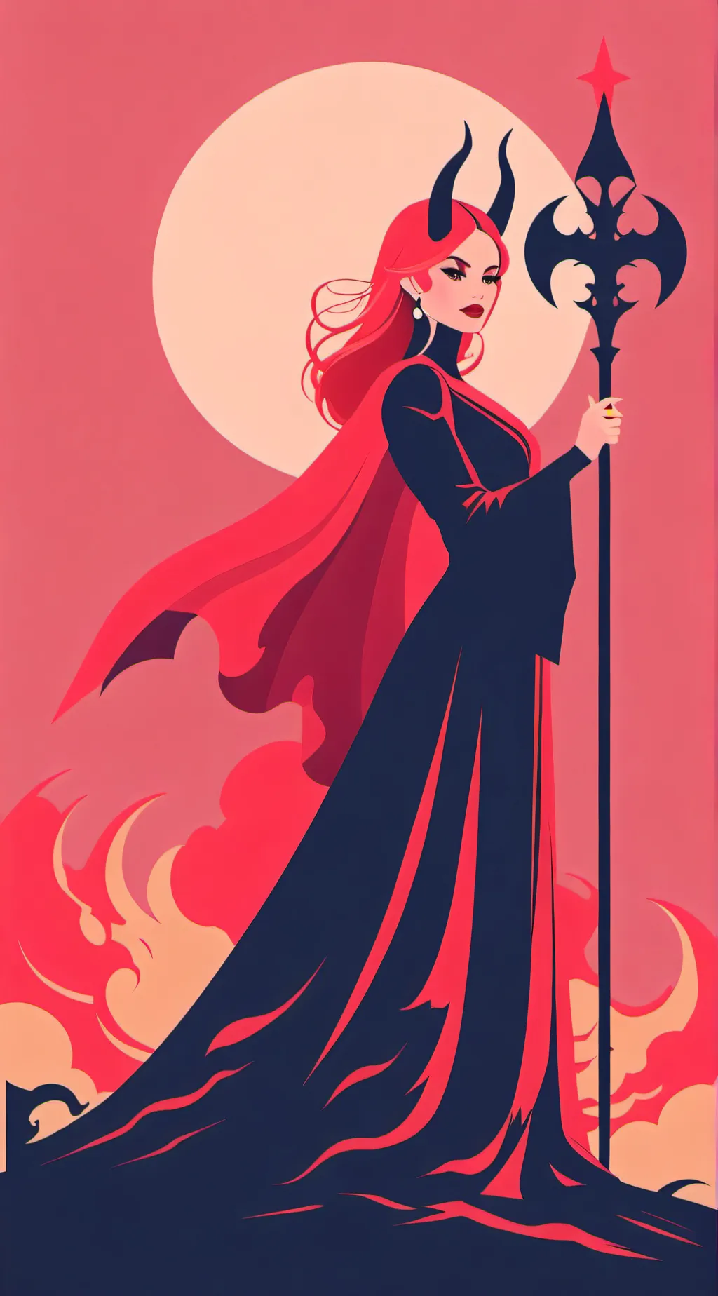 ai character: Satan's Wife background