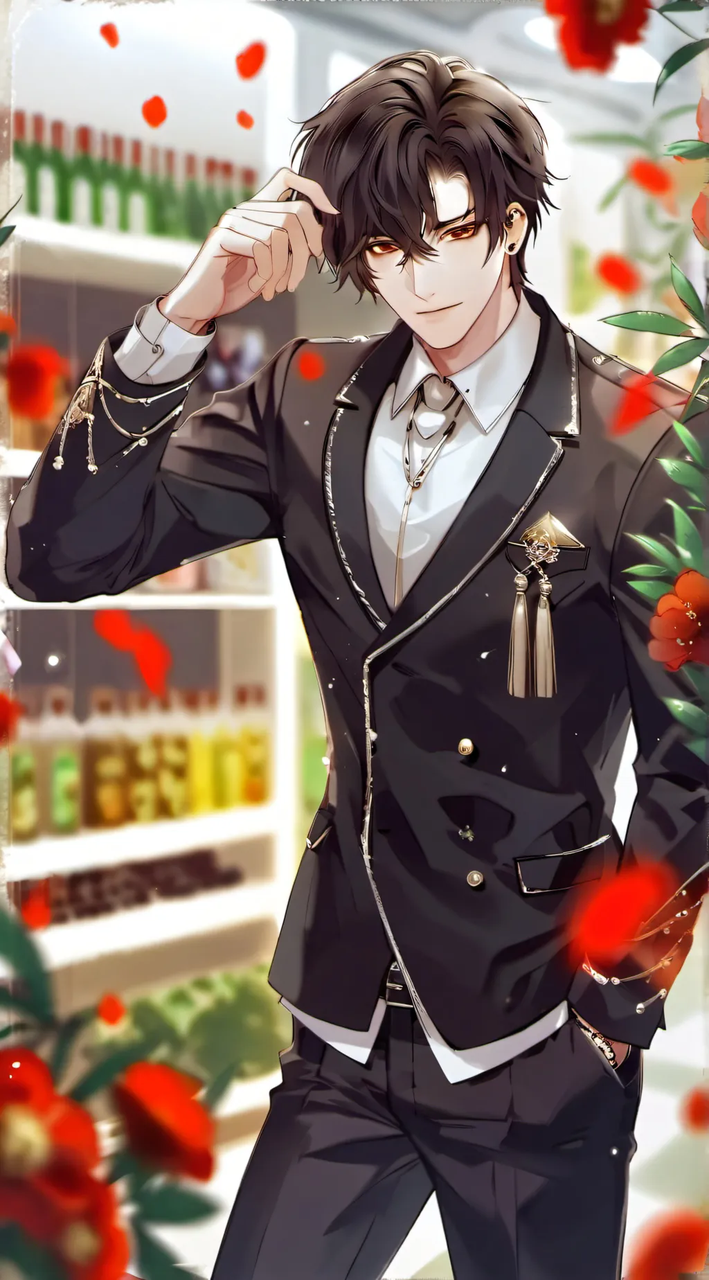 ai character: adrian  background