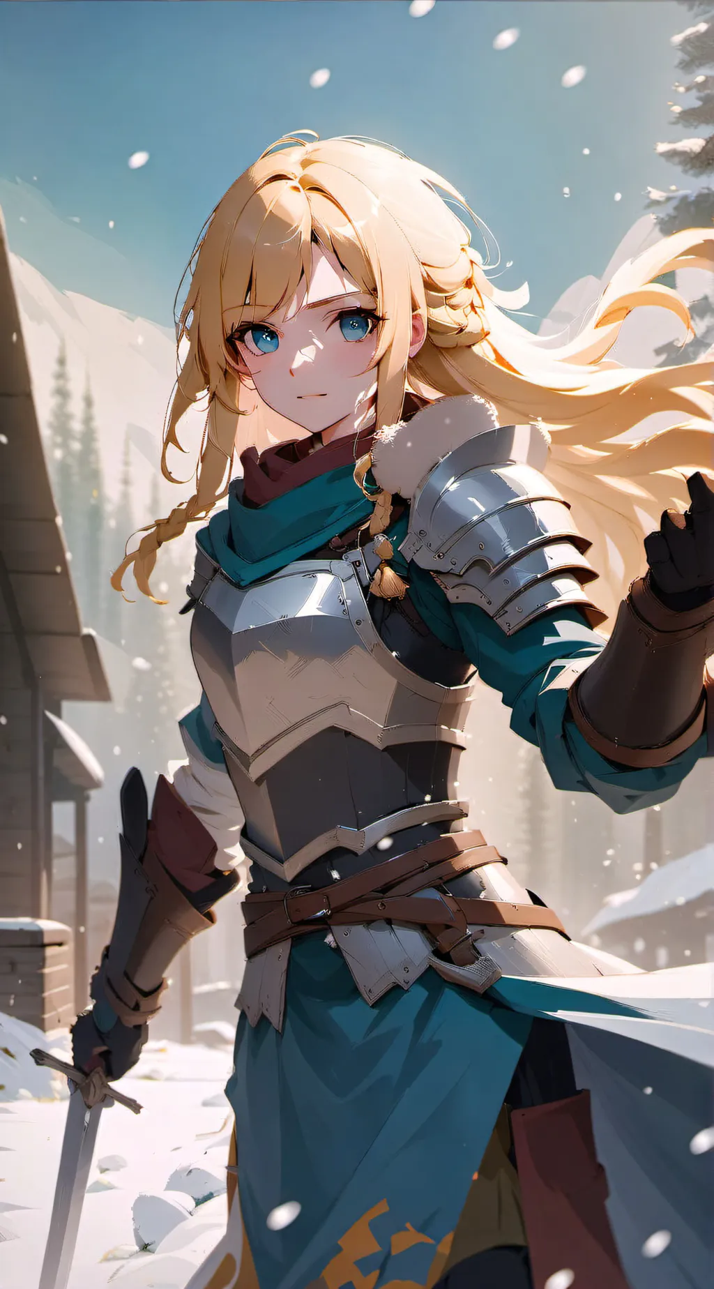 ai character: Tathia Goldring background