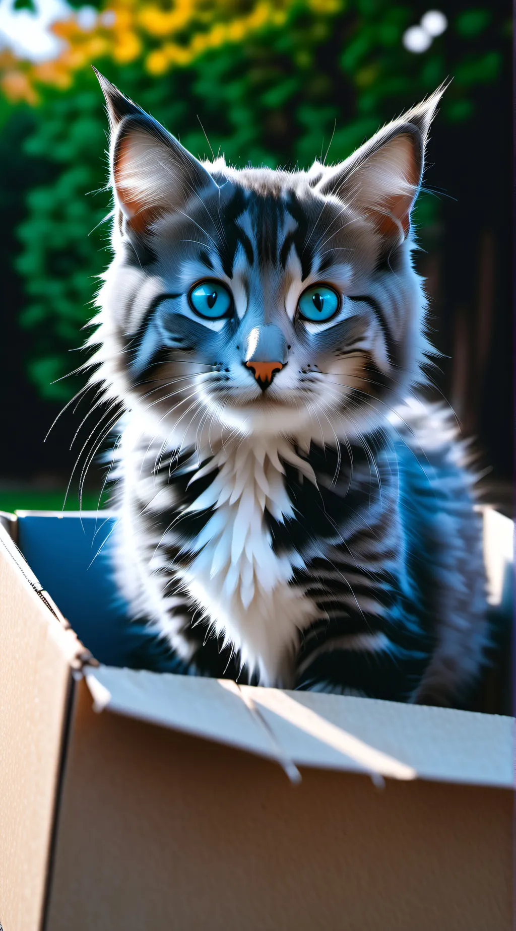 ai character: Spots(Stray kitty) background