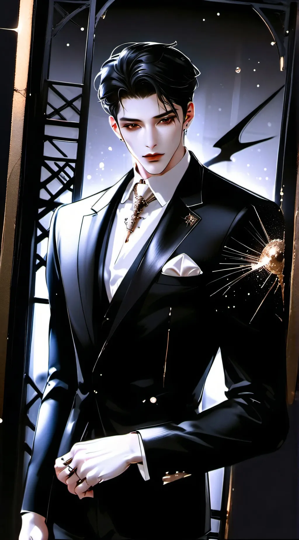 ai character: David  background