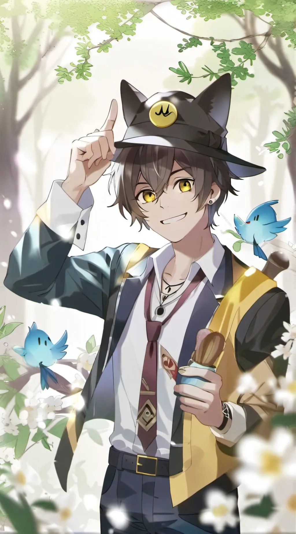 ai character: Billford  background