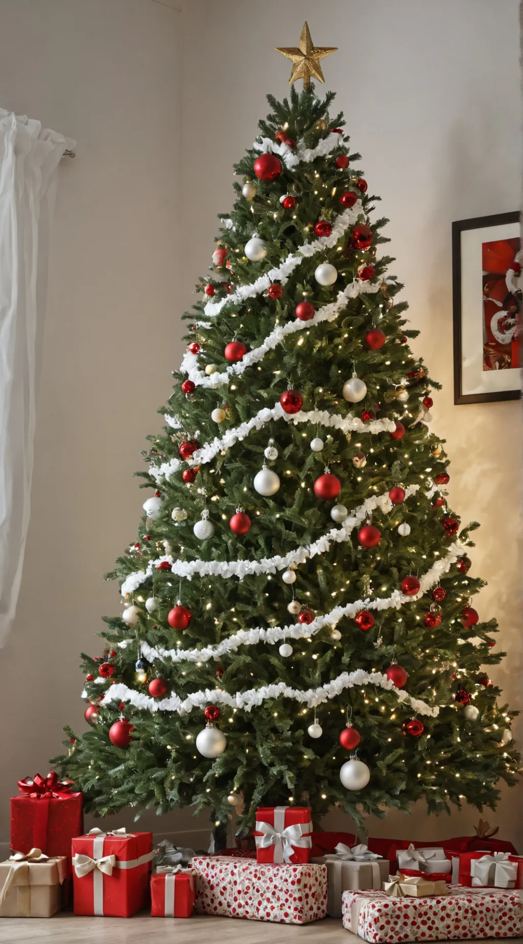 ai character: Christmas background