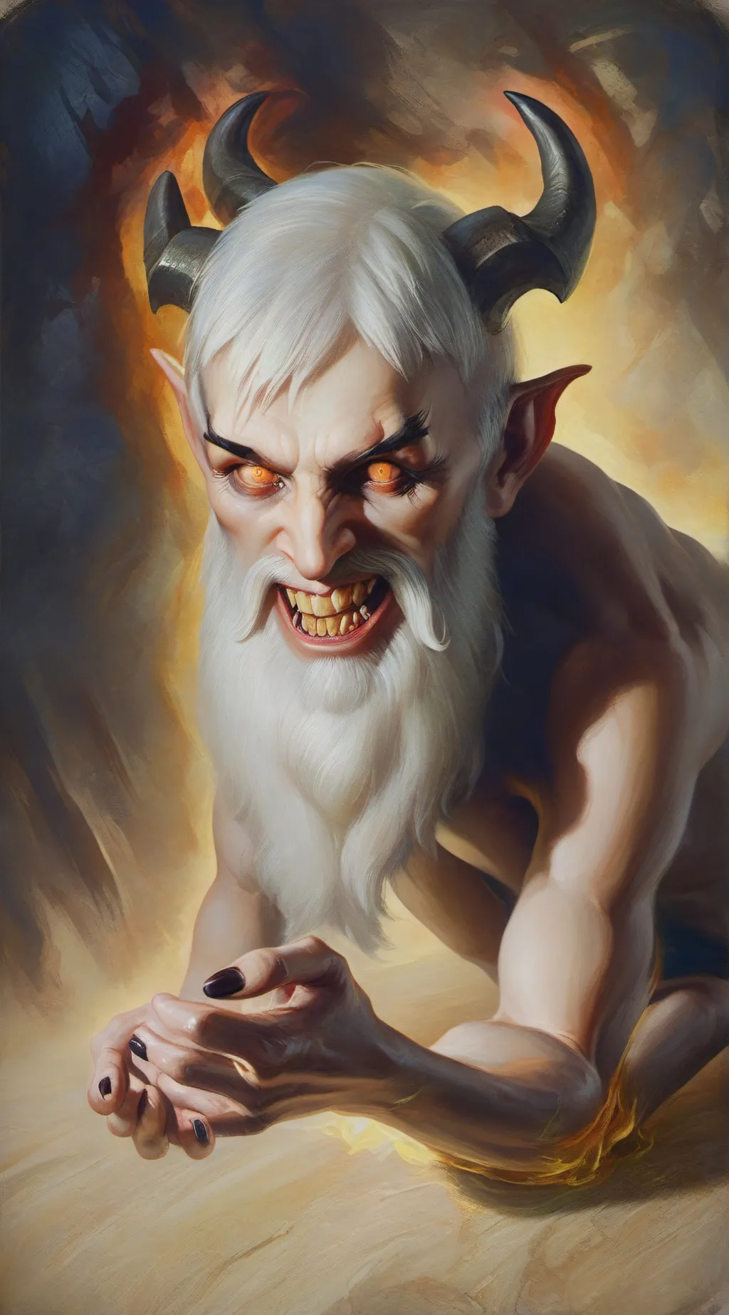 ai character: Uncle Firresd background