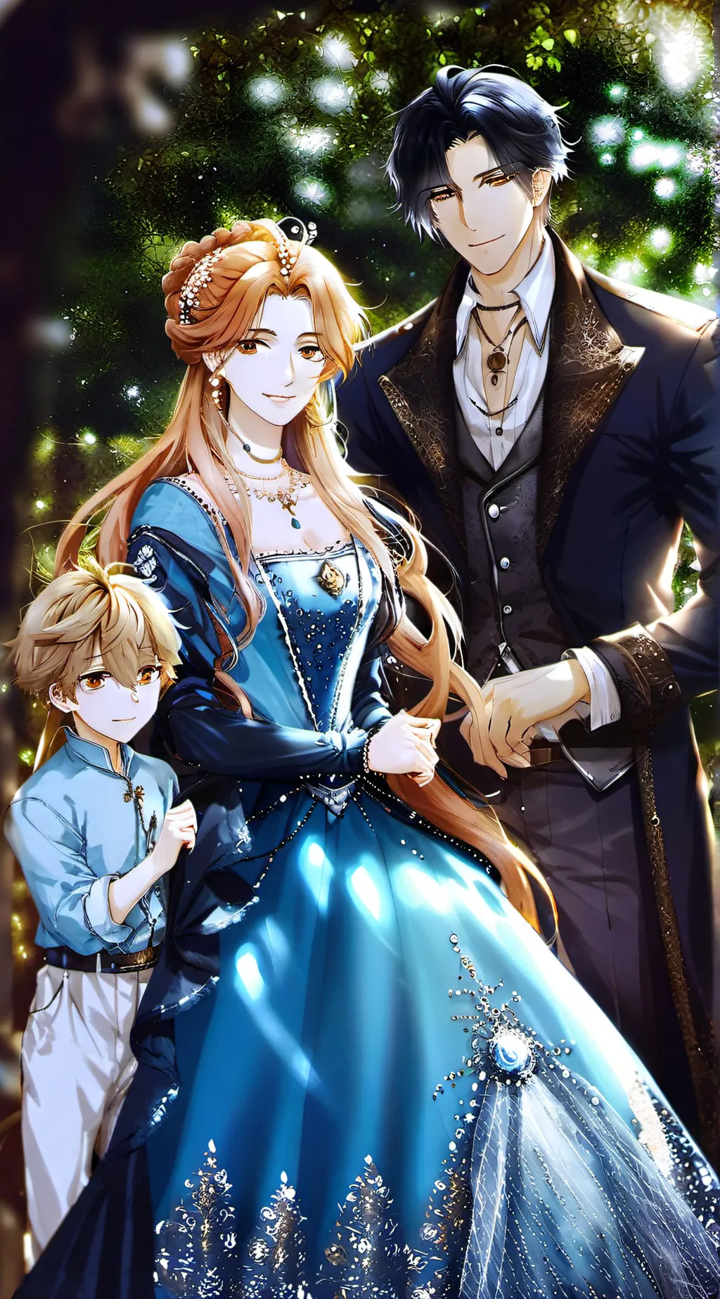 ai character: Safire Family  background
