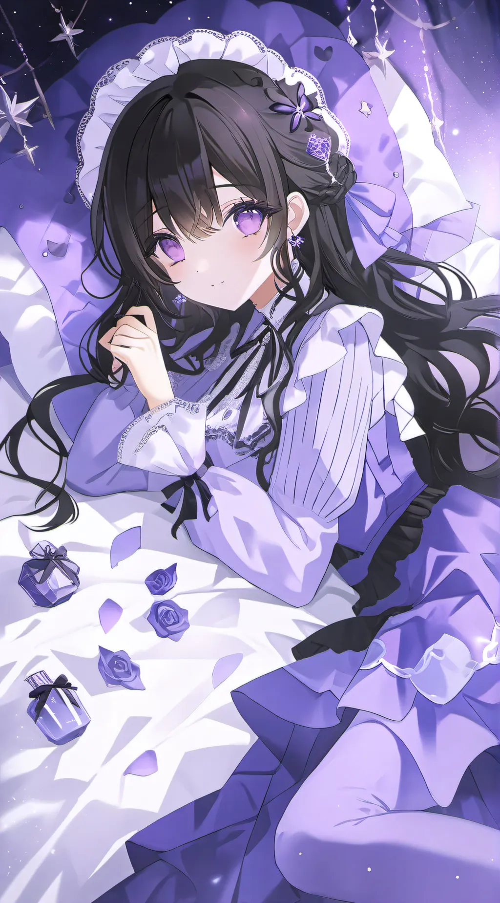 ai character: DS sleepover!! background