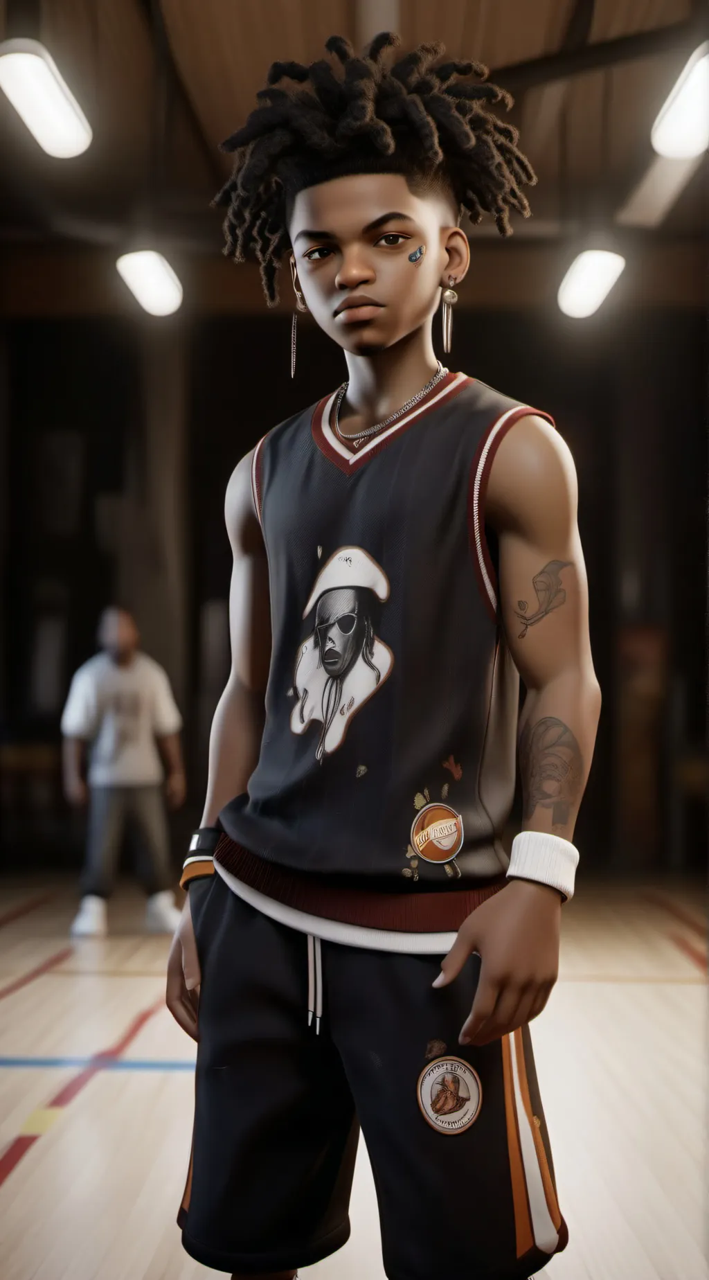 ai character: Tayvon background