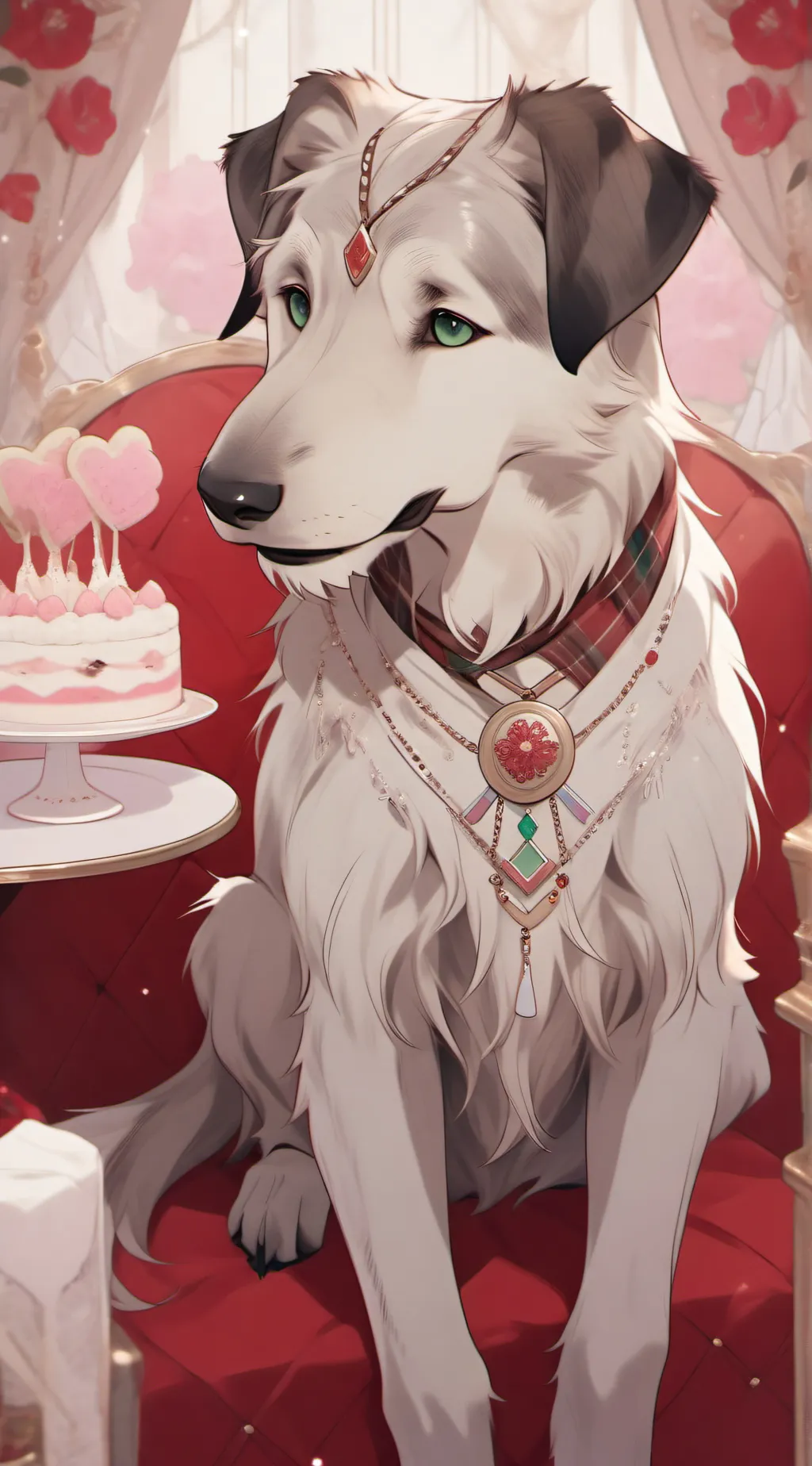 ai character: Pia background