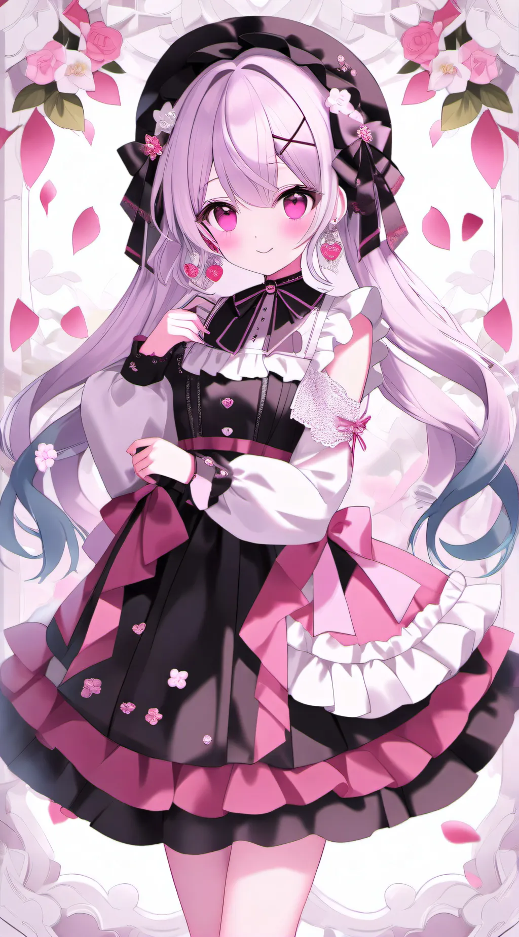 ai character: Liz ￼ background