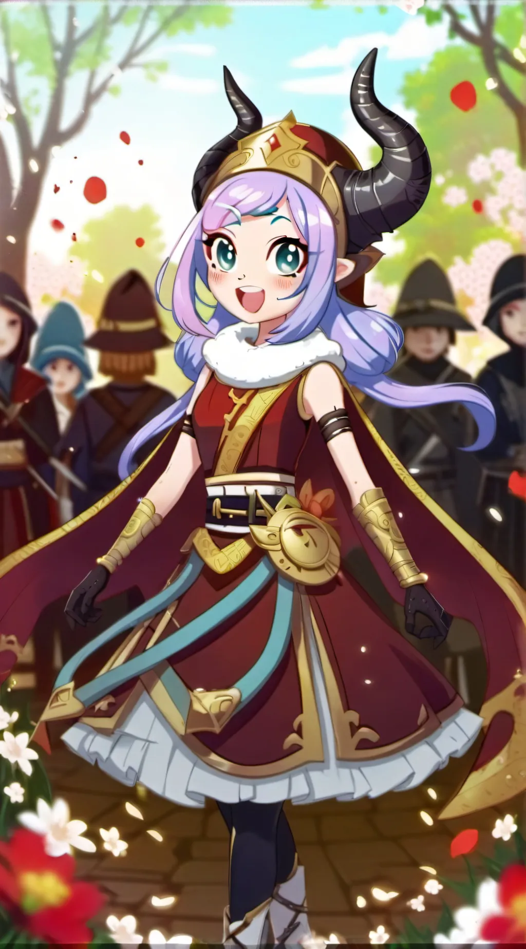 ai character: Cure Empire  background