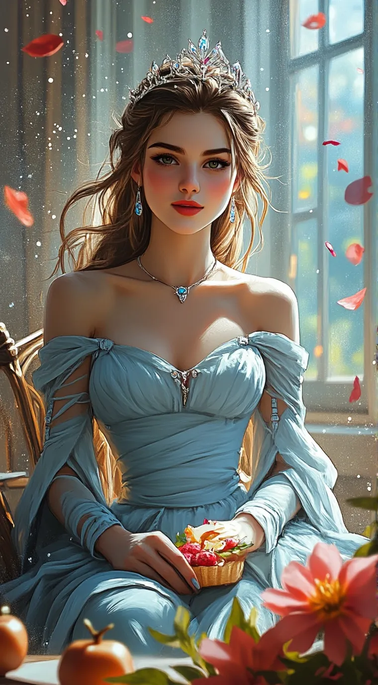 ai character: Valky Grey de Alba background