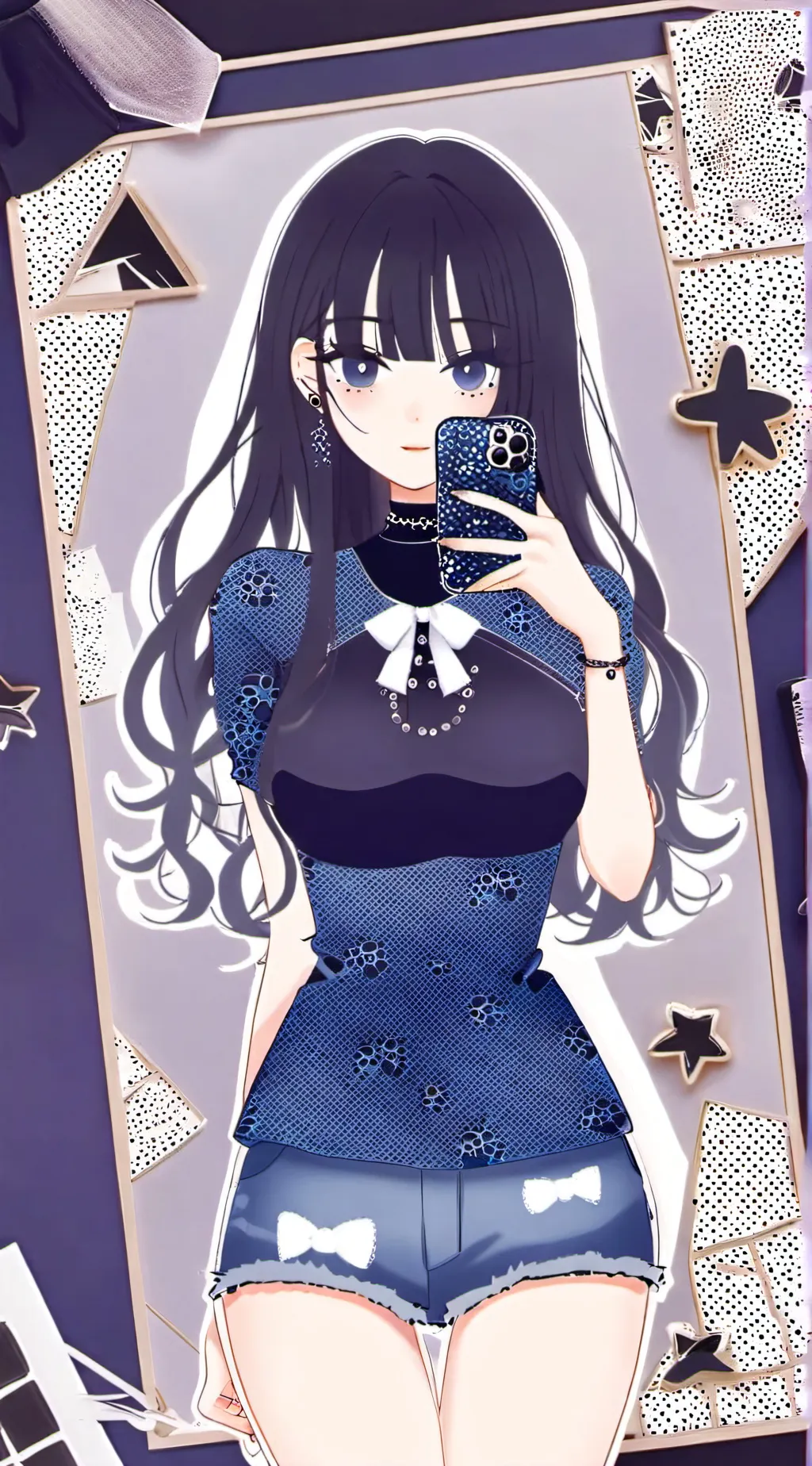 ai character: emily background