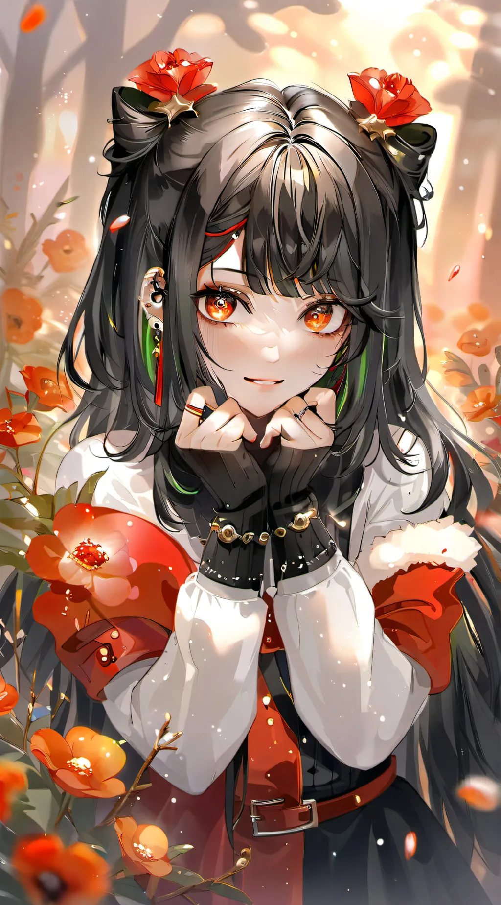 ai character: Nami  background