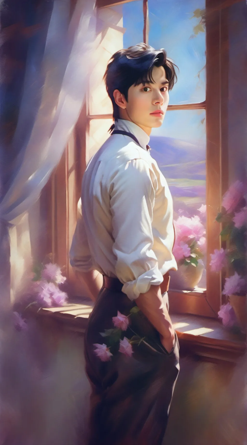ai character: Rayden Han background