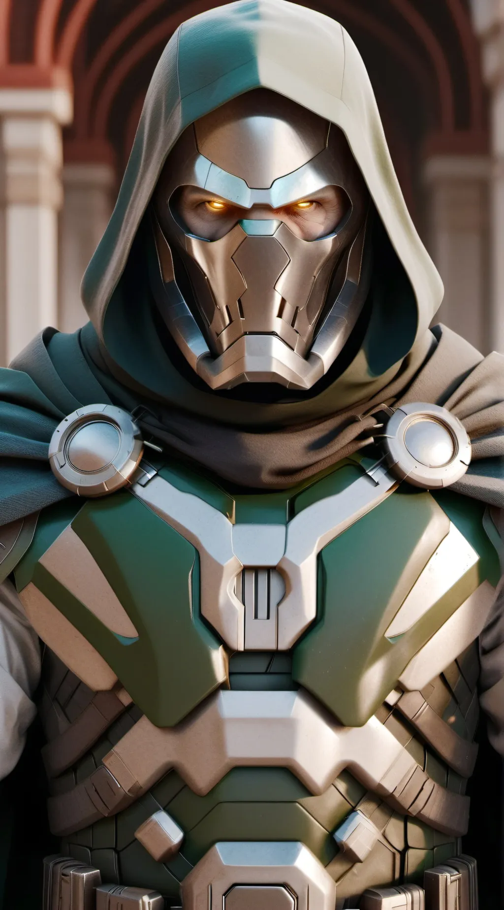 ai character: Dr.doom background
