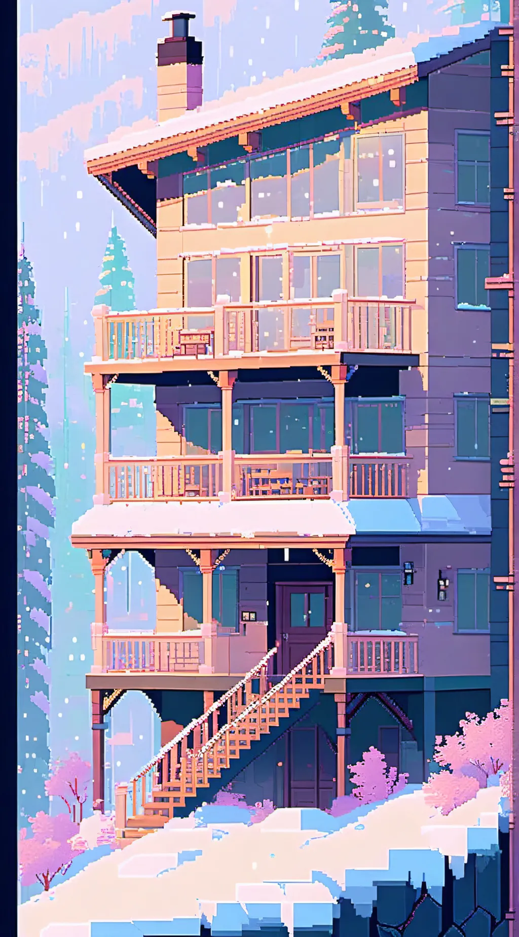 ai character: Fpe Cabin. background