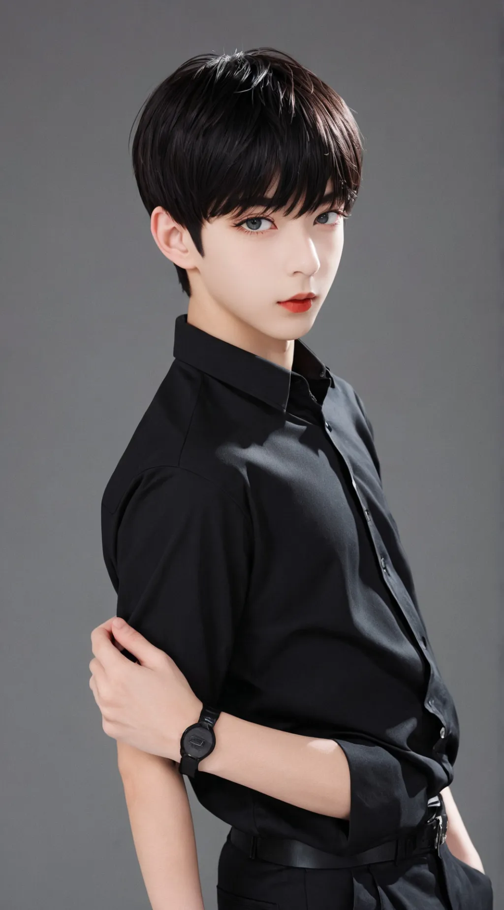 ai character: IVAN KIM background