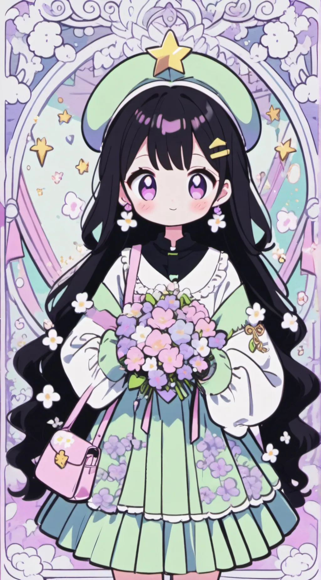 ai character: Menina da loiça background