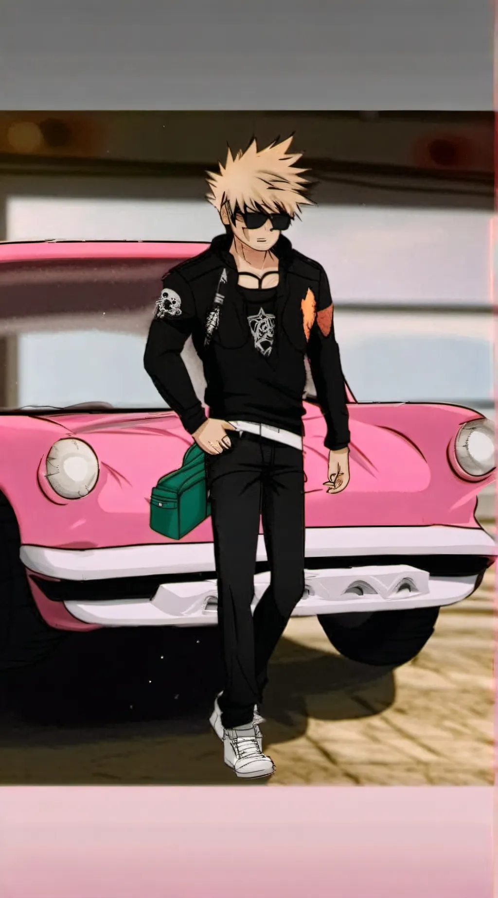 ai character: ★BAKUGO★ SLAYYY! background