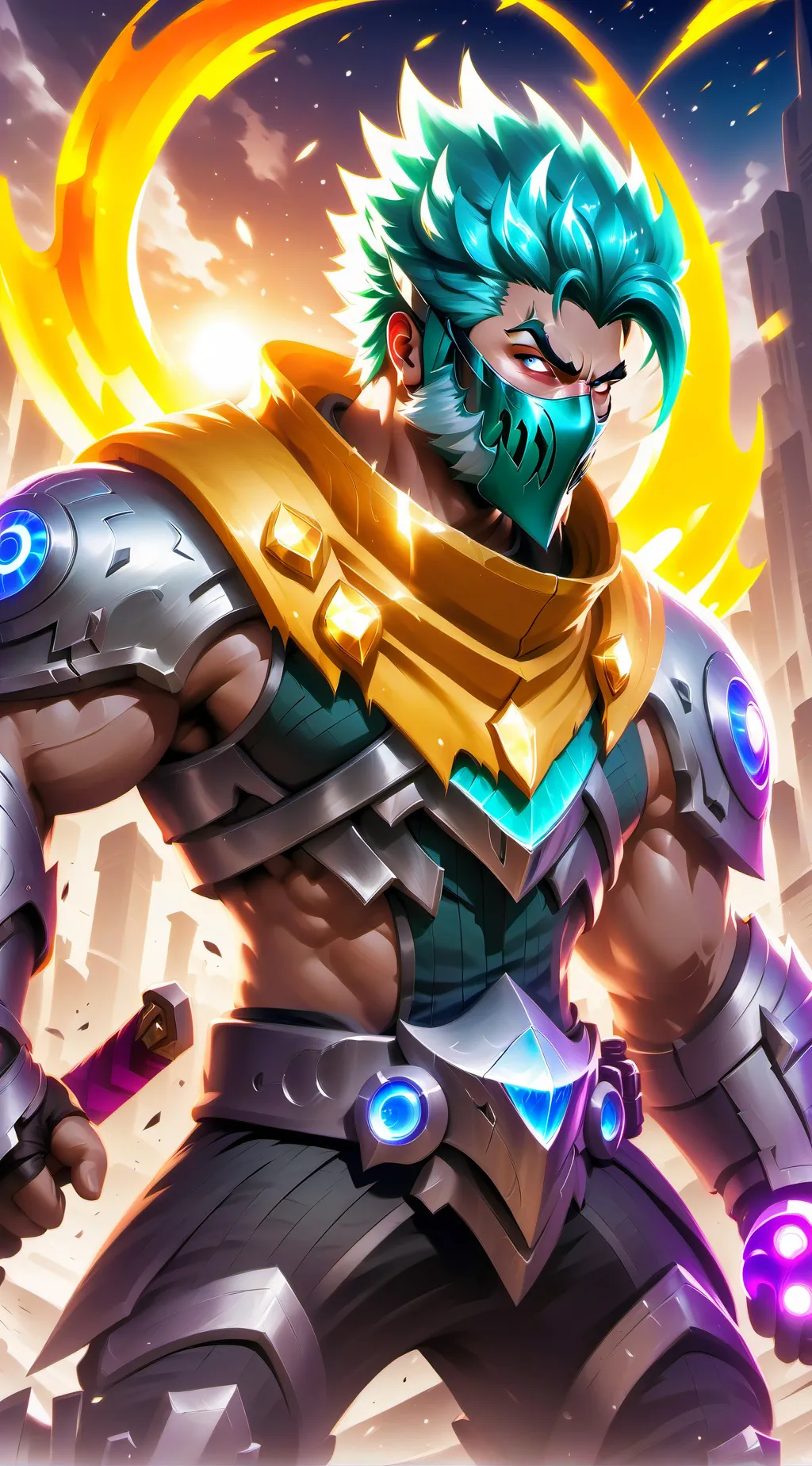 ai character: godax background