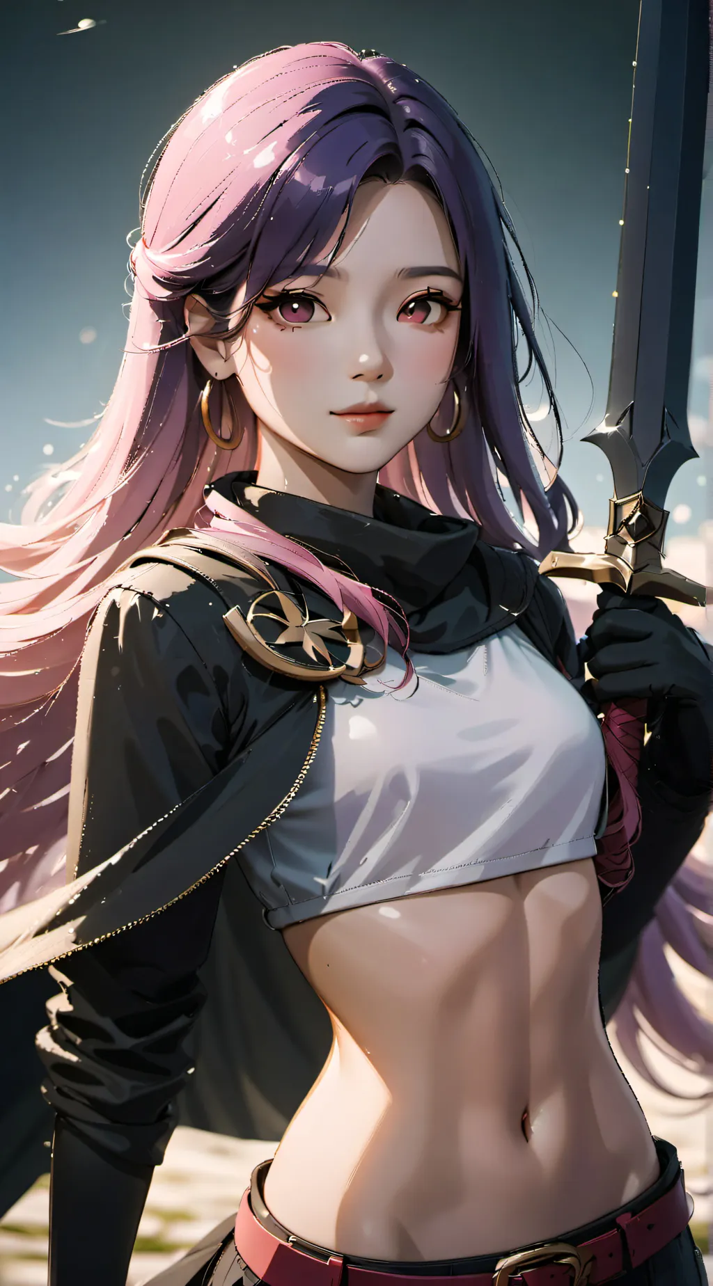 ai character: Paola Rose background