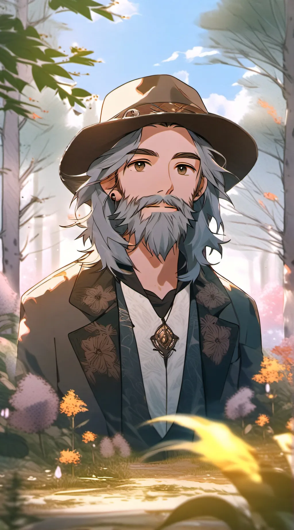 ai character: Alison  background