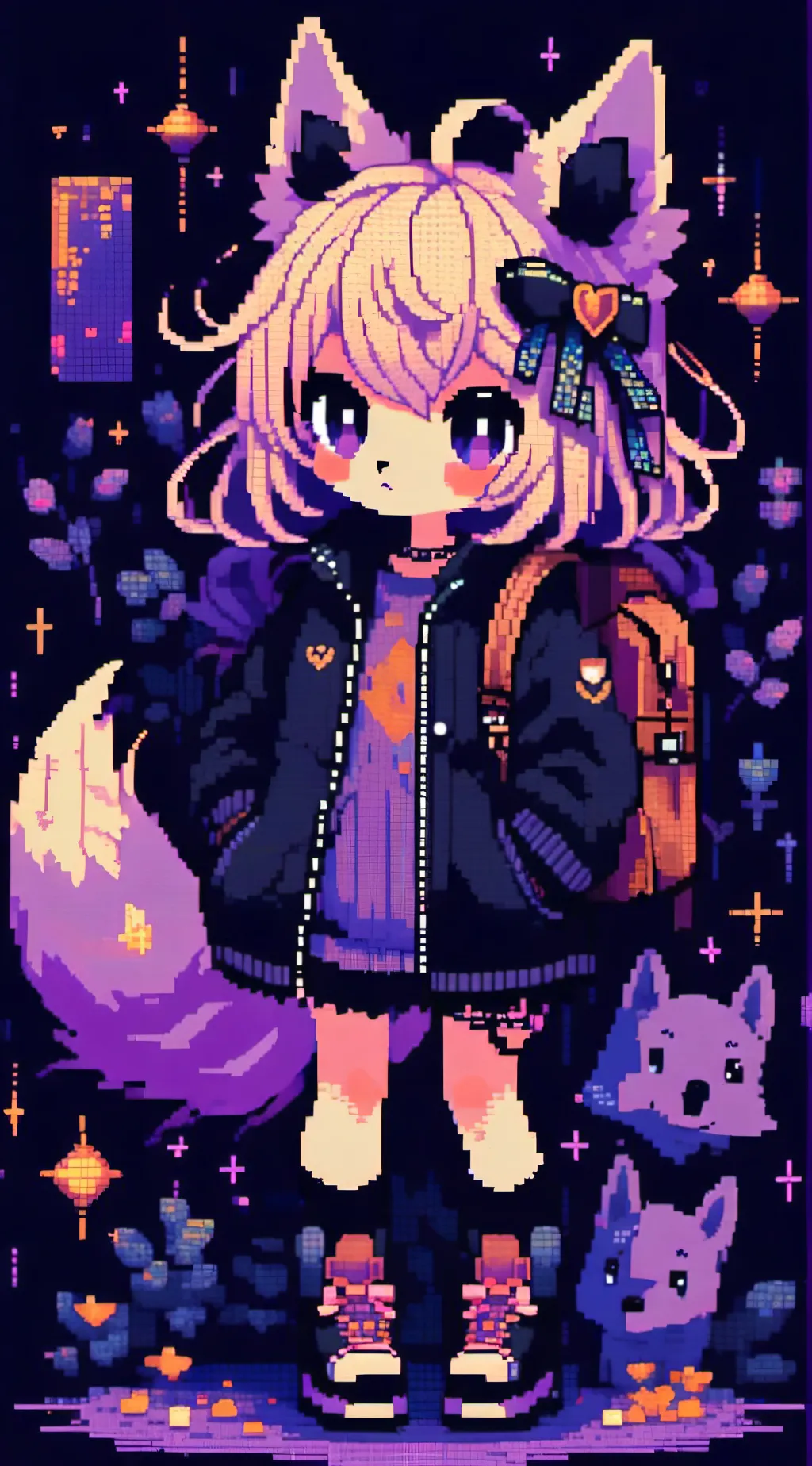 ai character: candi  background