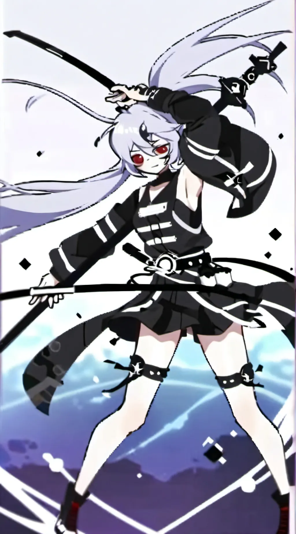 ai character: gacha 😍😍 background