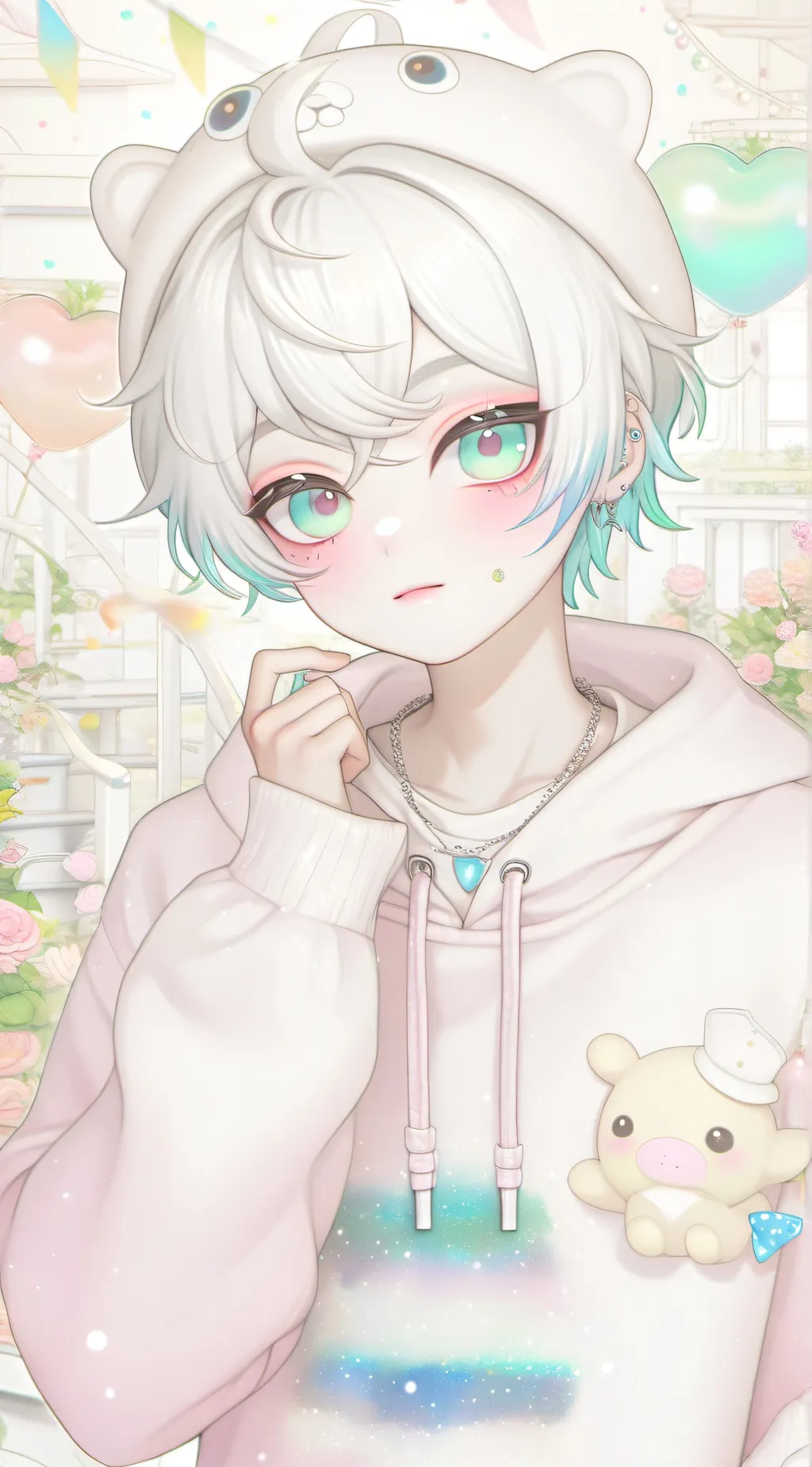ai character: Fiore background