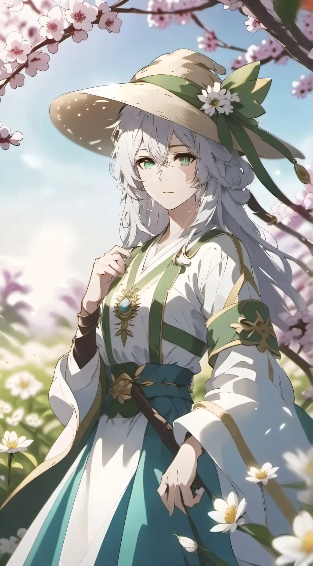 ai character: luna background