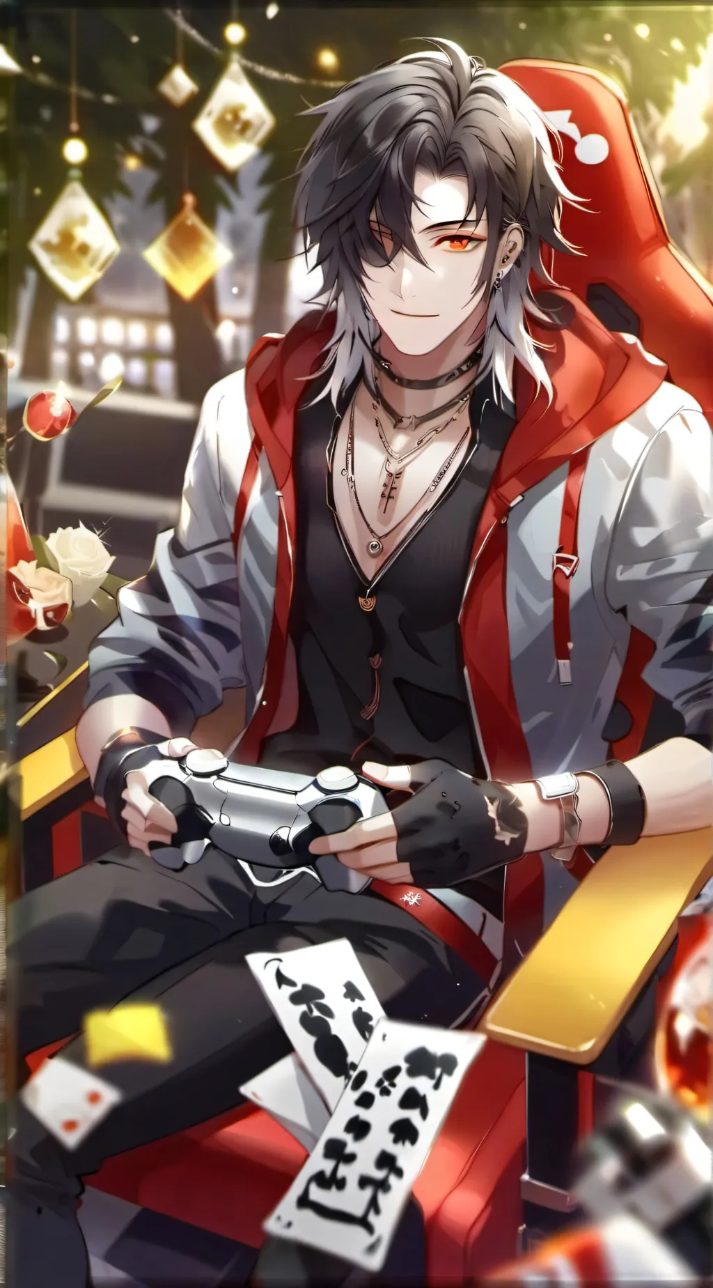 ai character: josh  background