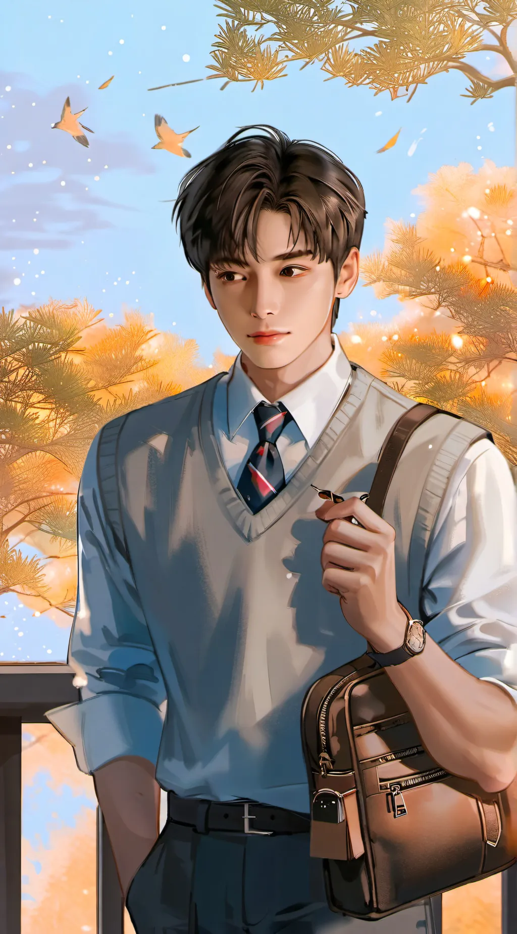 ai character: Haejin Jung background