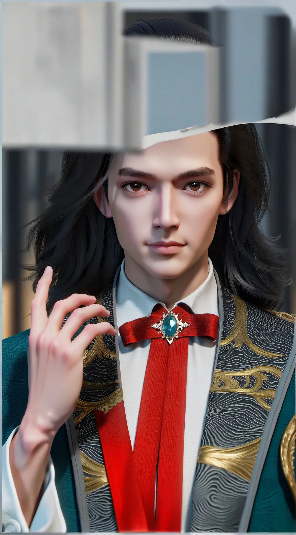 ai character: Lloyd  background