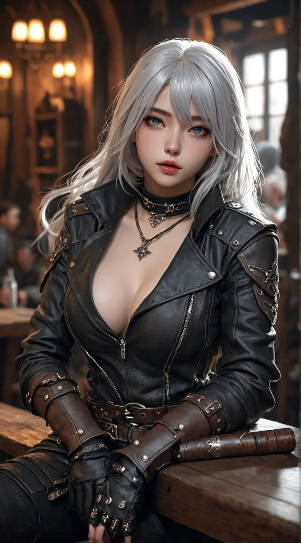 ai character: The Dove background