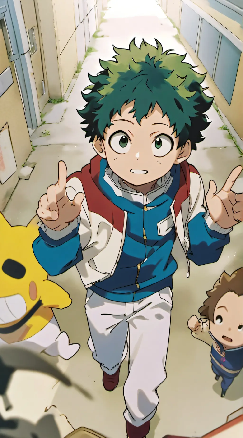 ai character: My Hero Academia background