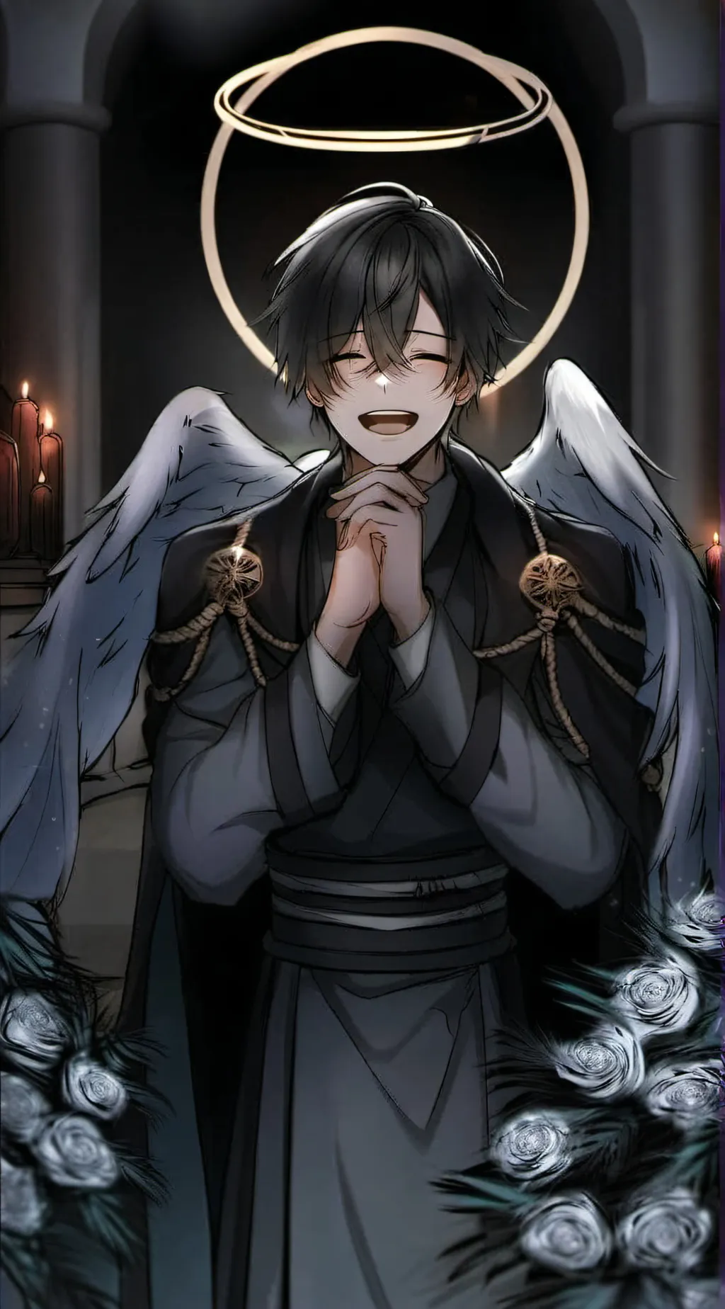 ai character: Angel of Death background