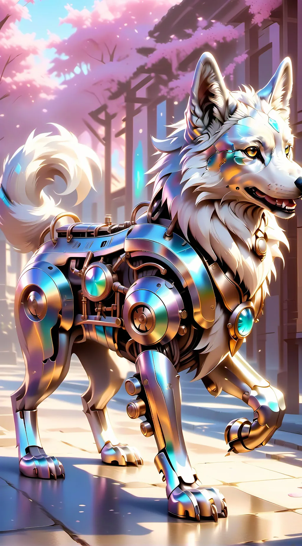 ai character: Chrono background