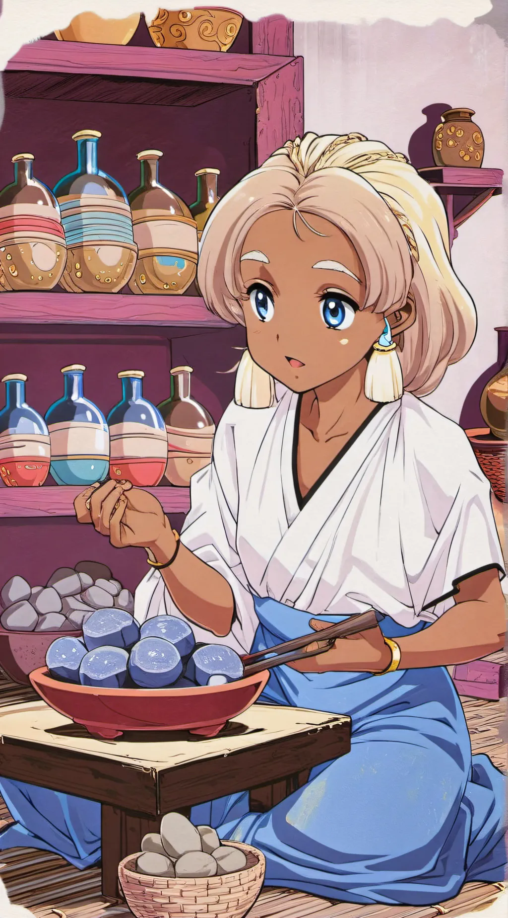 ai character: Khiana background