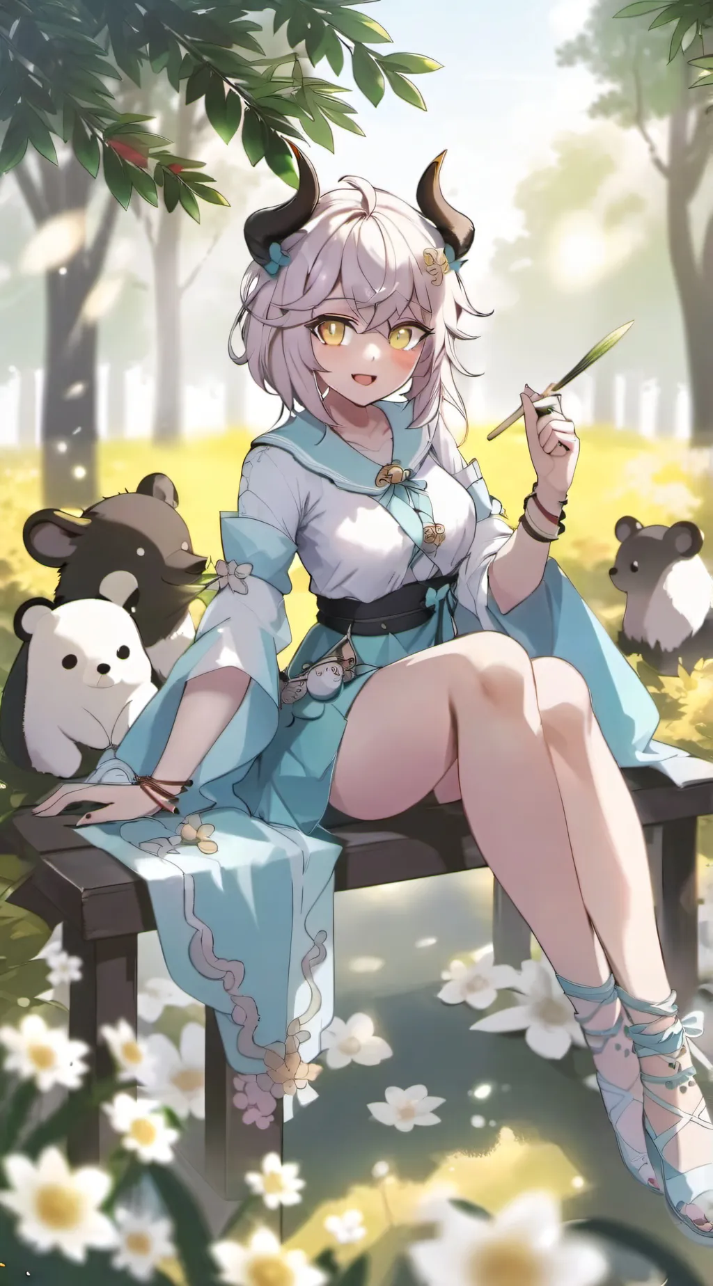 ai character: Yaeko  background