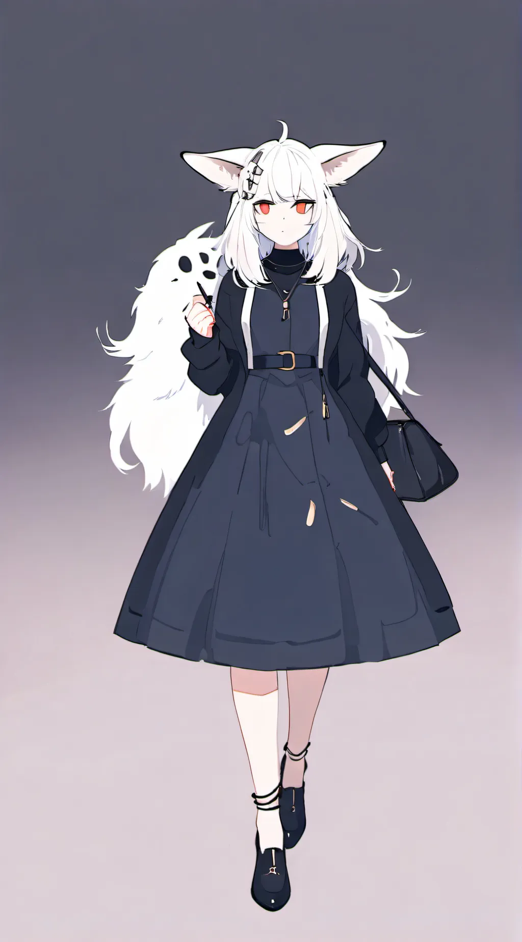 ai character: furry background