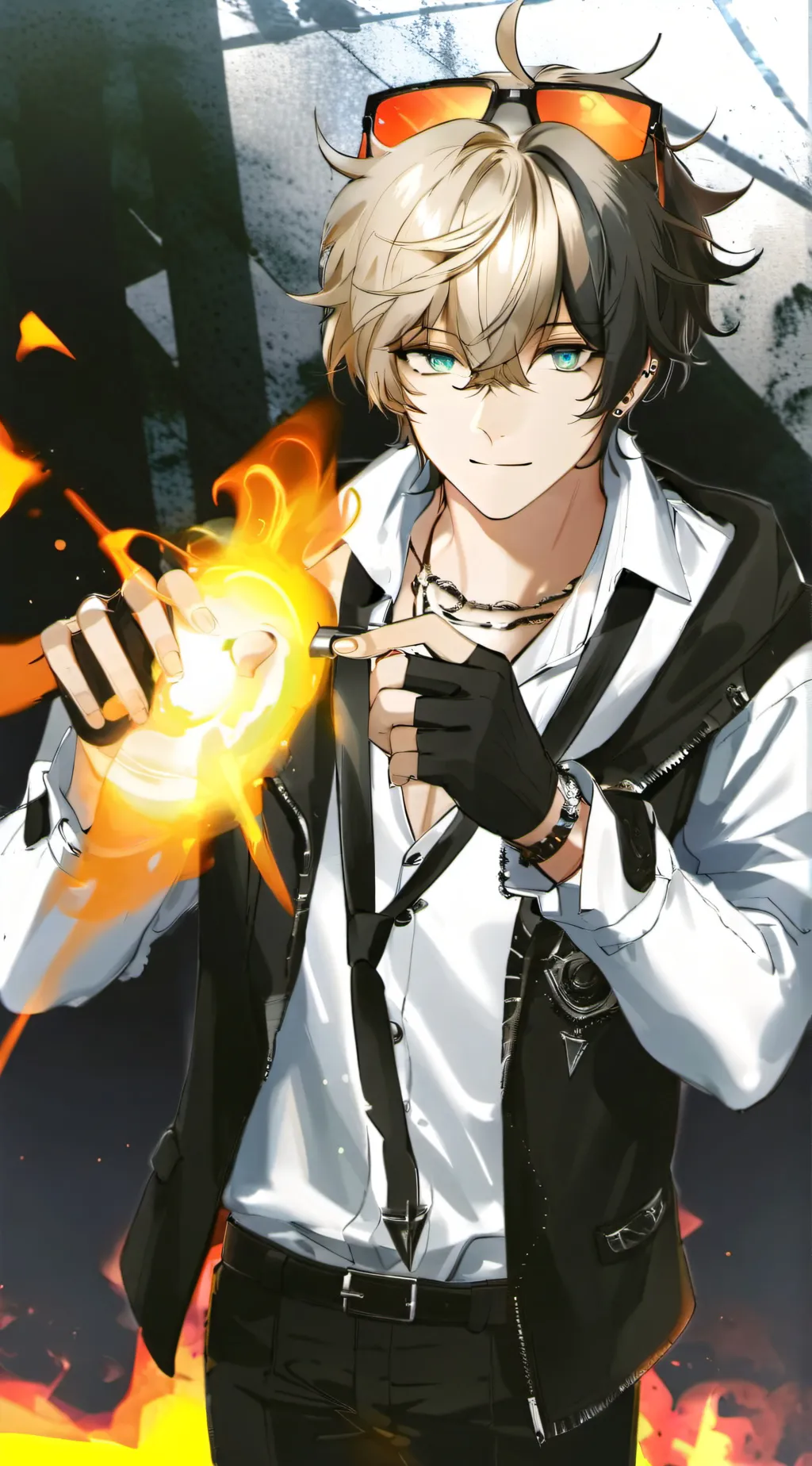 ai character: Cryxal  background