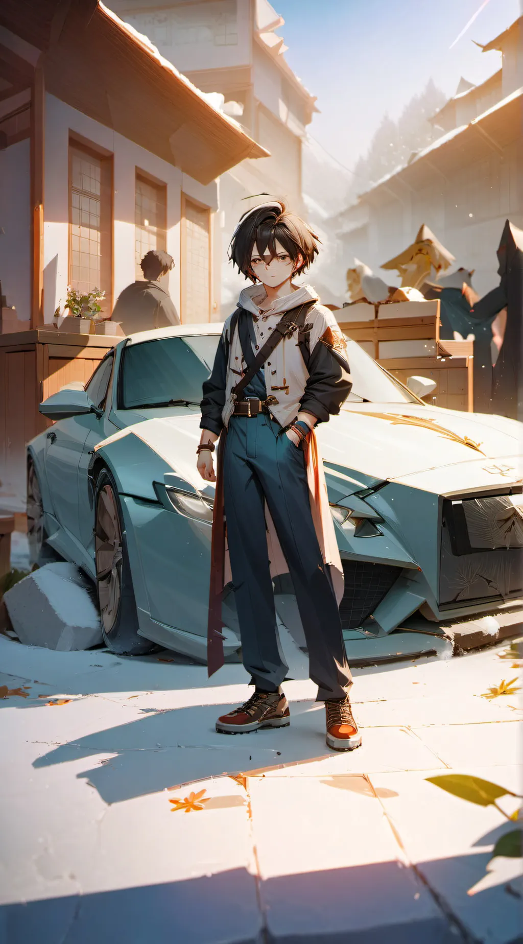 ai character: mikell background